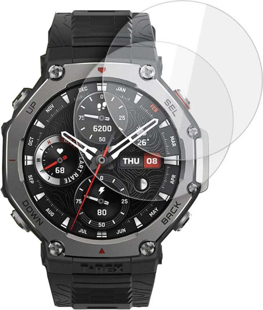 Szkło Hartowane Hofi Glas Pro+ 2er-Pack Amazfit T-Rex 3 Produktbild 