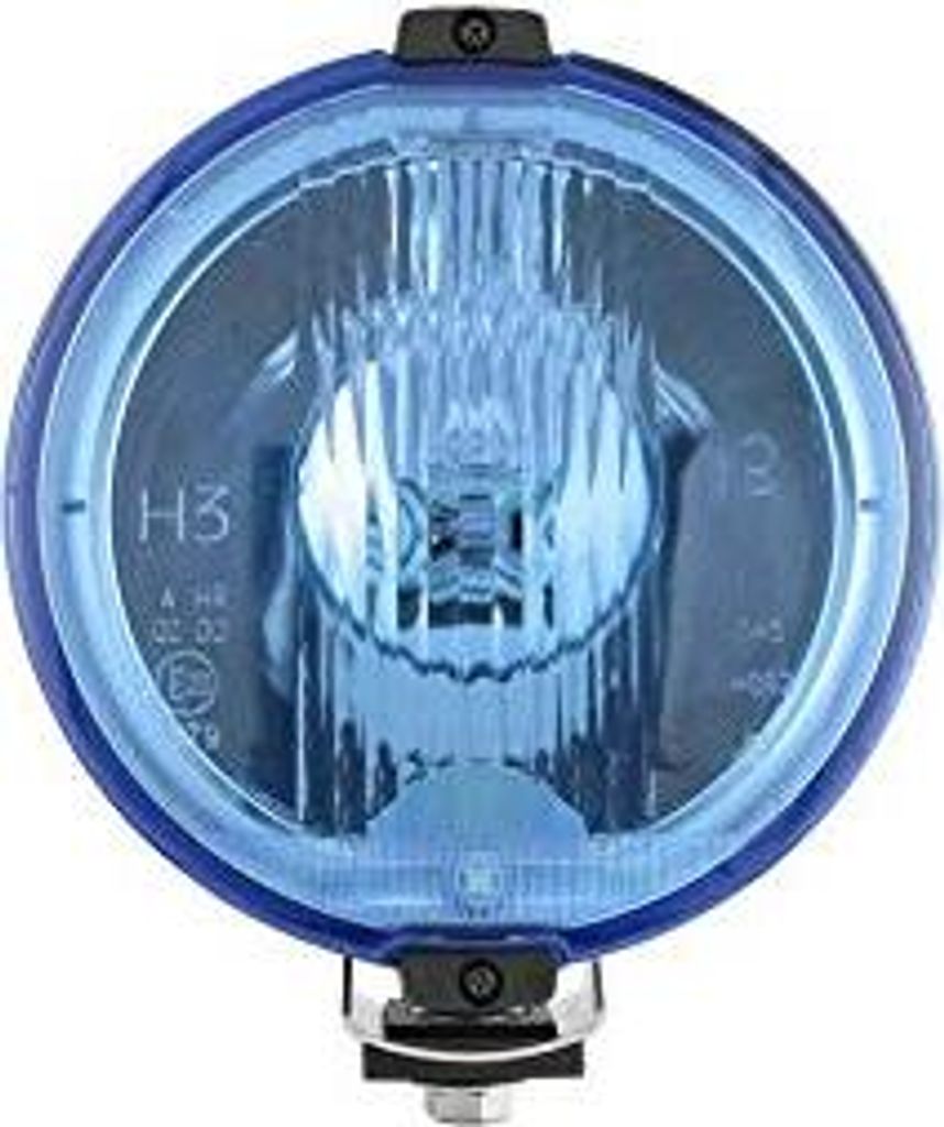 Blau Rund Fernscheinwerfer, Zusatzscheinwerfer mit 12V LED RING Positionslicht ?183 mm