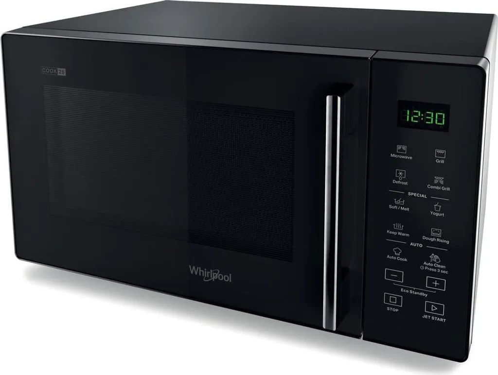 Micro-ondes Combiné Gril Whirlpool MWP253B - Idéal pour Repas Rapides