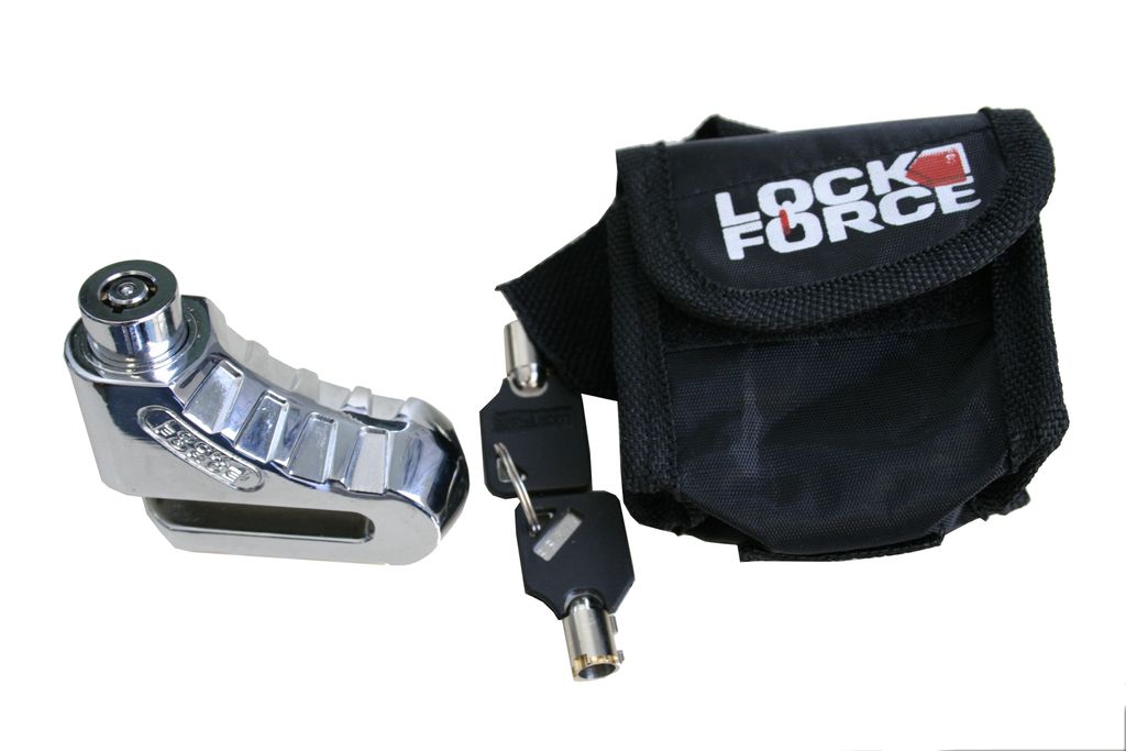 Lock Force 801060 Bremsscheibenschloß inklusiv Tasche Produktbild 