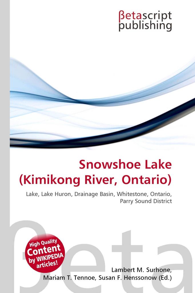 Snowshoe Lake (Kimikong River, Ontario)