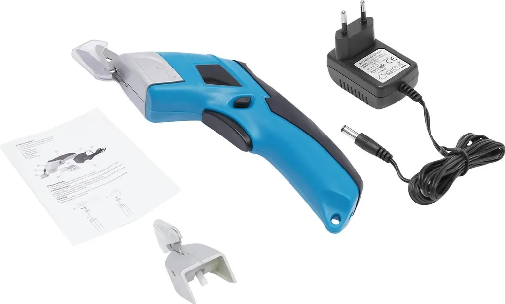 Ciseaux électriques 11W moteur Brushless - Lames 45/75° rechargeables - 7