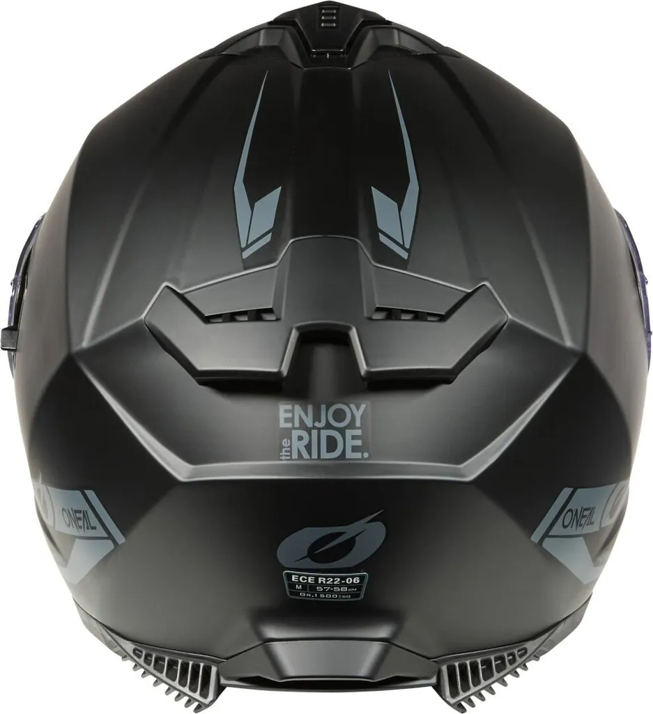 Casque O'Neal Challenger Solid Noir XS 53/54 cm pour Moto et Scooter - 2