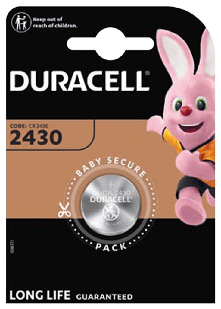Duracell DL2430, Jednorazowa bateria, Lit, 3 V, 1 szt., Zdjęcie produktu 