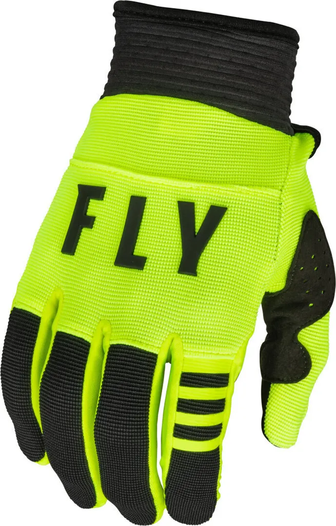 Gants de protection moto Fly Racing F-16 2023 Noir et Néon Taille L