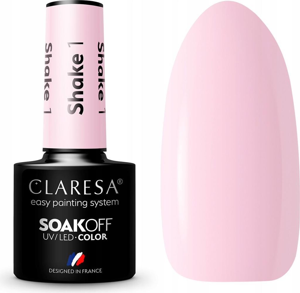 CLARESA Hybrid-Gel-Nagellack, 1–5 g schütteln
