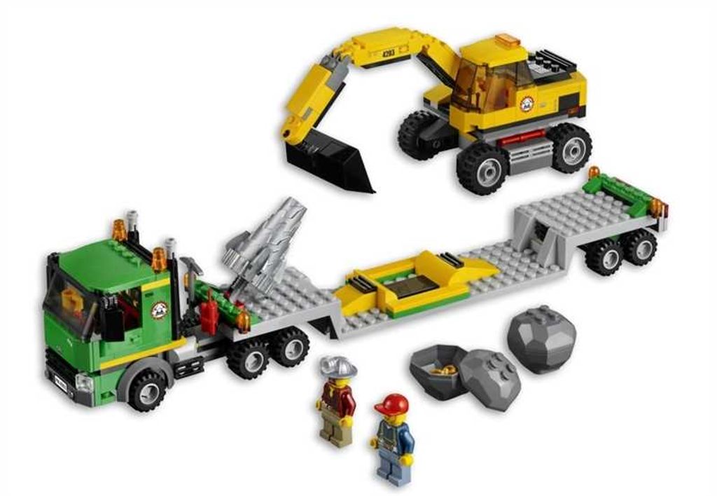 Lego 4203 Pelleteuse de mine avec transporteur Image du produit 