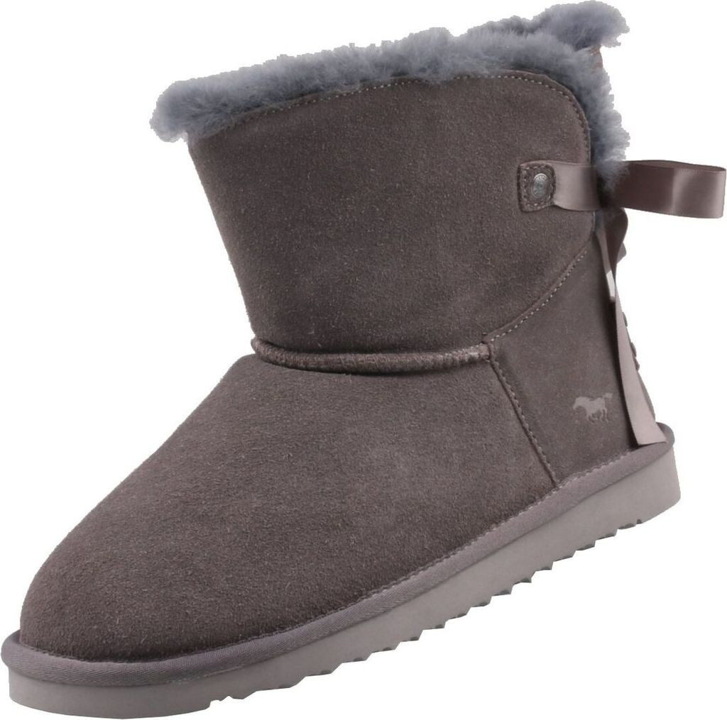 Mustang Shoes Boots in Übergrößen Grau 1343-606-20 große Damenschuhe, Größe:44