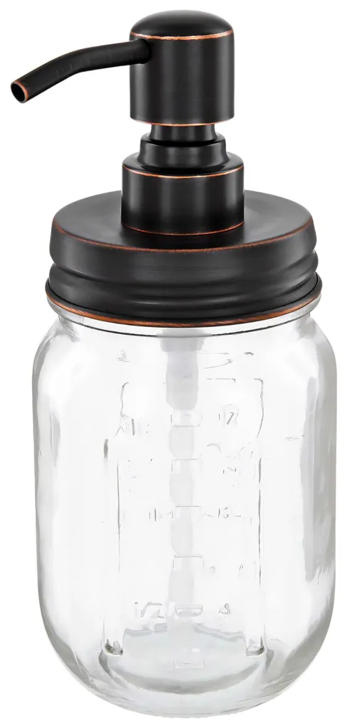 Distributeur savon pour évier de cuisine ou salle de bain Mason Jar