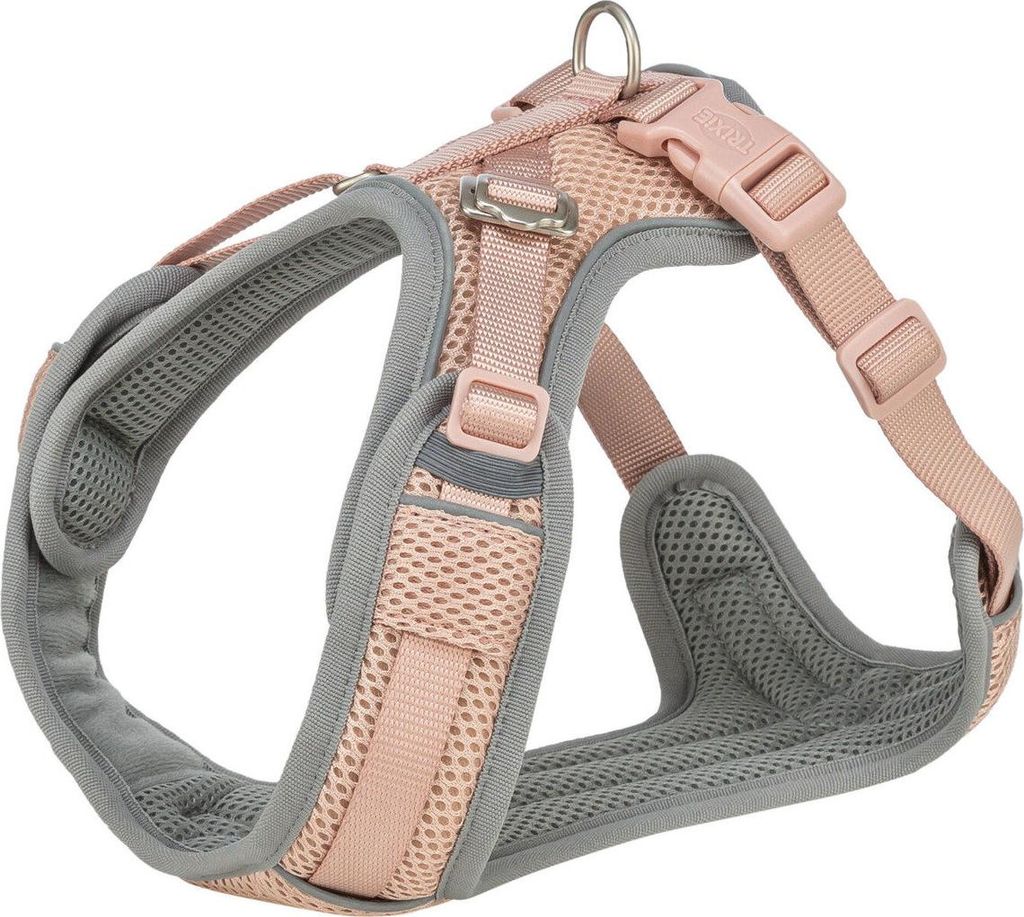 Trixie Premium FlexMesh Geschirr blush, Größe: L