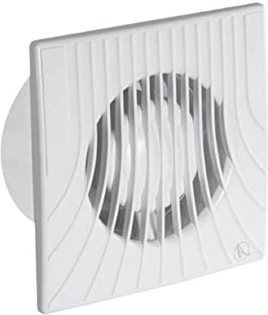 Ventilateur 120 mm contre l'humidité avec timer et arrêt différé Wit