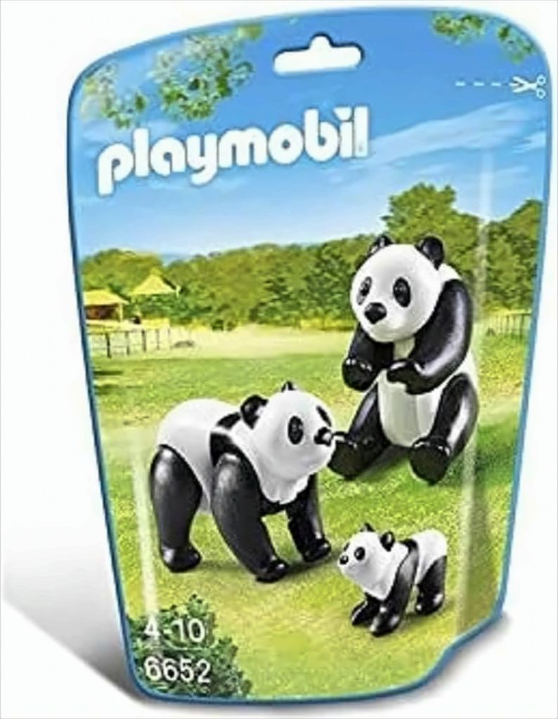 2 pandy s mládětem Obrázek produktu 
