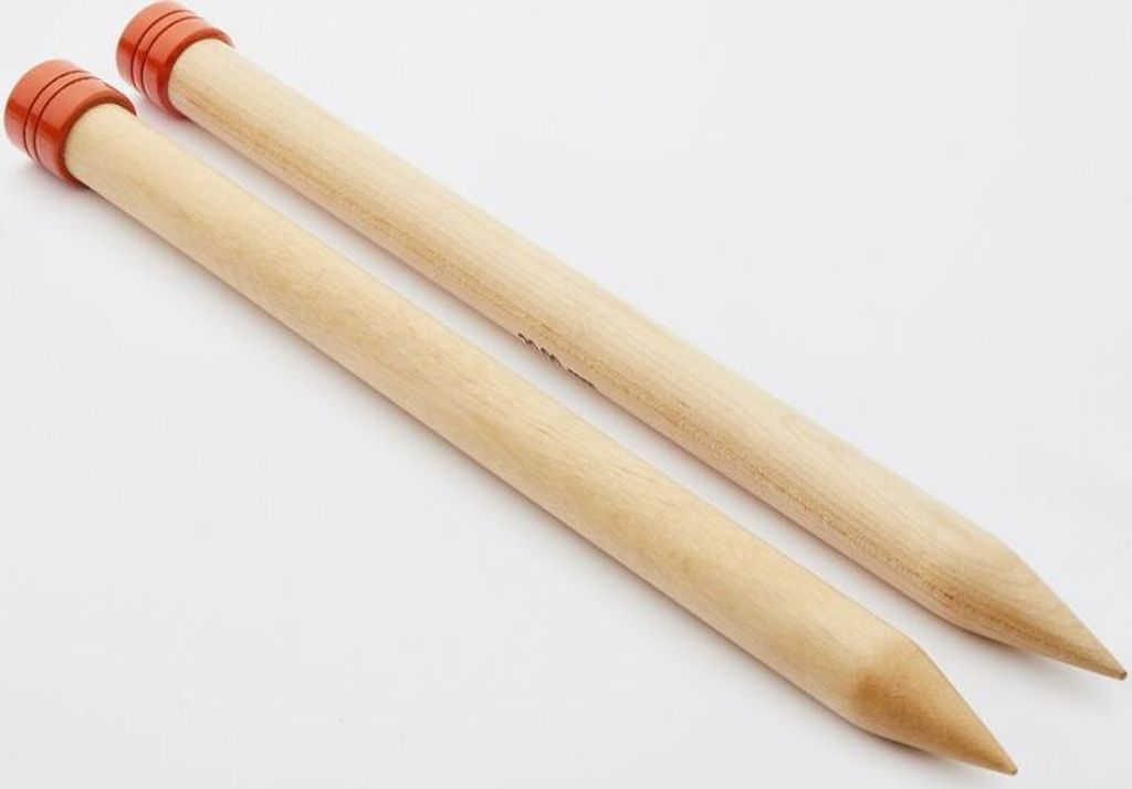 Jackenstricknadeln JUMBO Birch 20,00 mm 35 cm 1 Paar