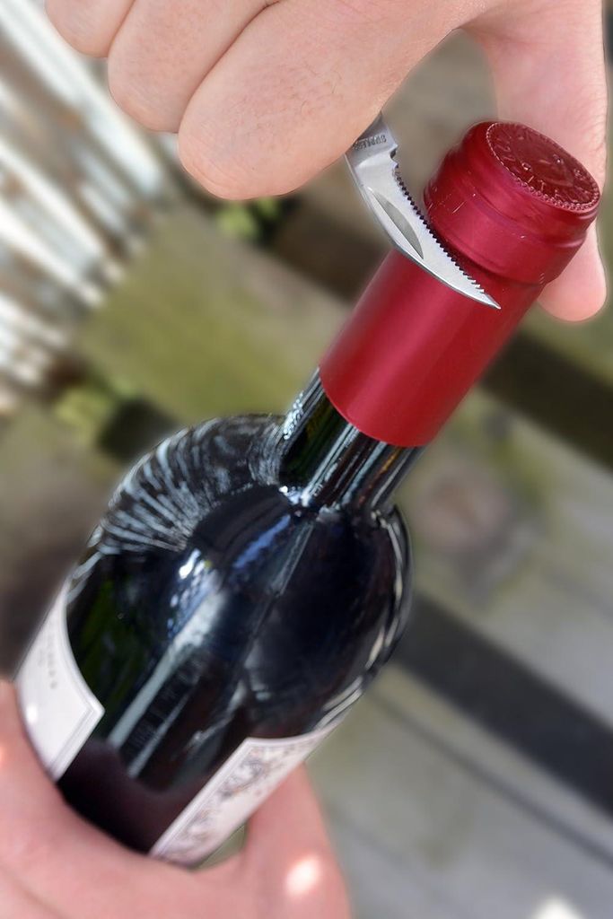 Kellnermesser - Aus haltbarem Campeche-Holz Korkenzieher Edelstahl Flaschenöffner - Exklusives Multifunktionswerkzeug für Sommelier, Barkeeper un...