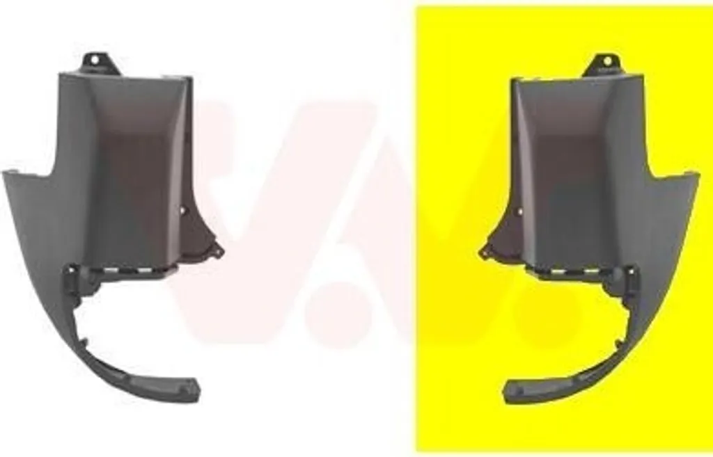 Ricambio Paraurti Destro Van Wezel Peugeot Partner Citroen Berlingo B9