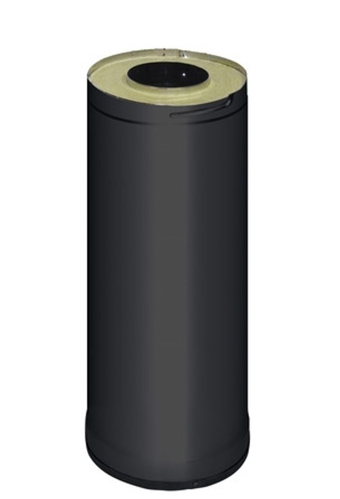 Modulschornstein Verlängerung 500 mm - Schwarz