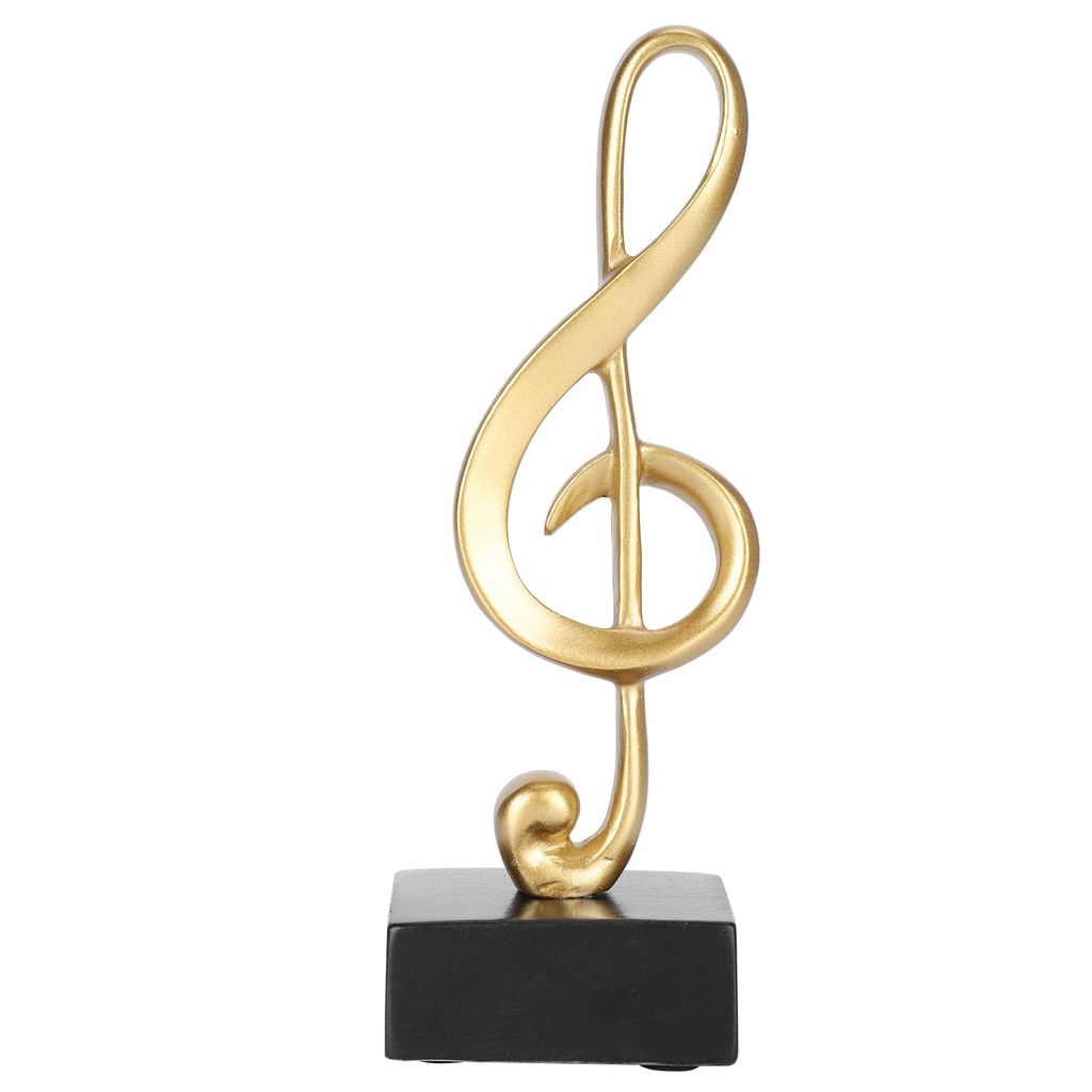 Musiknote Statue Skulptur Figurin Symbol Ornamente Dekoration für Home Office Desk