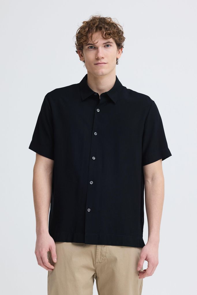 Kronstadt KSValbrook Herren Kurzarmhemd Hemd Herrenhemd Regular Fit