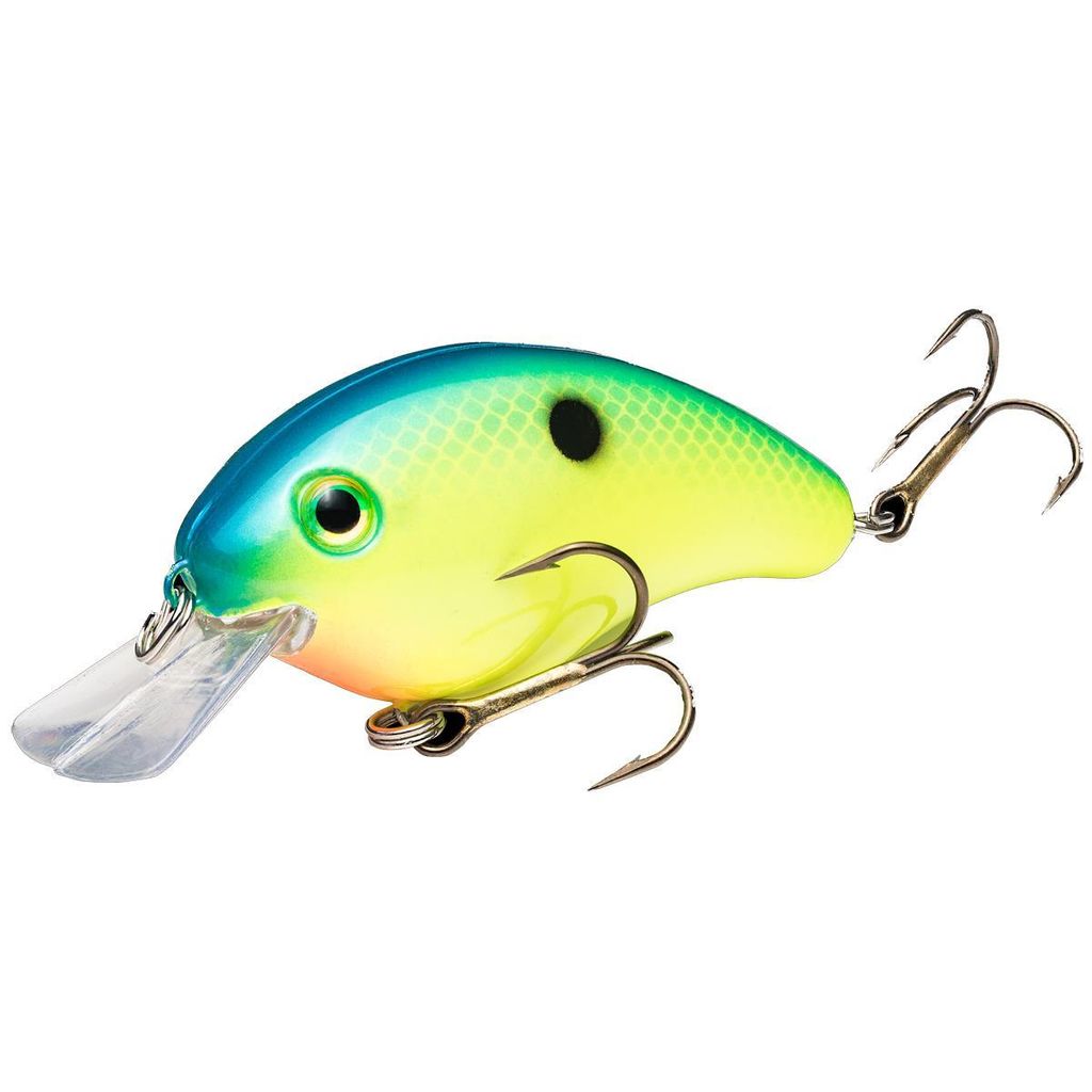 Strike King Pro-Model Series 4S 11cm 15,9g - Wobbler, Strike King Farbe:Blue Back Chartreuse