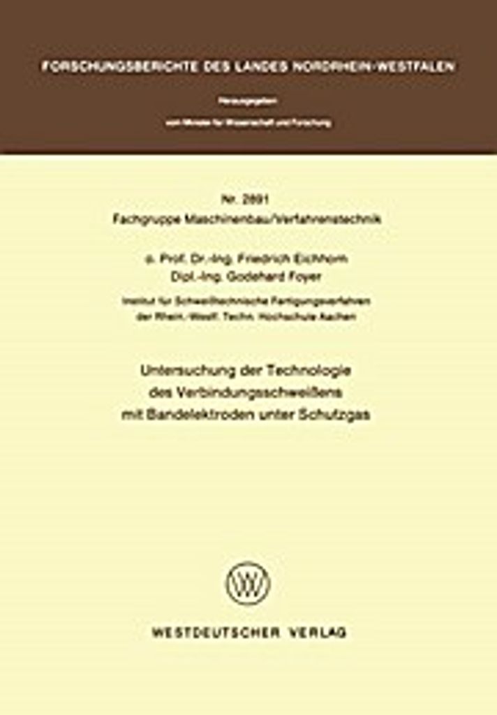 Untersuchung der Technologie des Verbindungsschweißens mit Bandelektroden unter Schutzgas