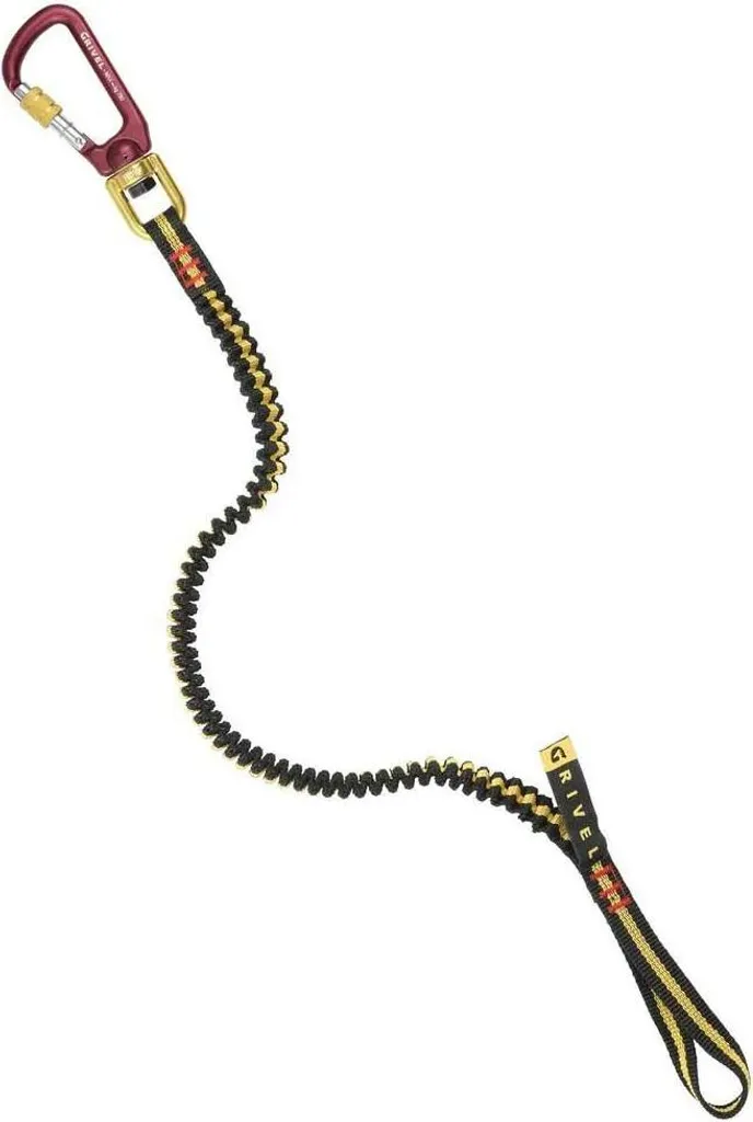 Dragonne à Ressort Grivel Evo-Lanyards Unique Noir pour Piolet Alpinisme