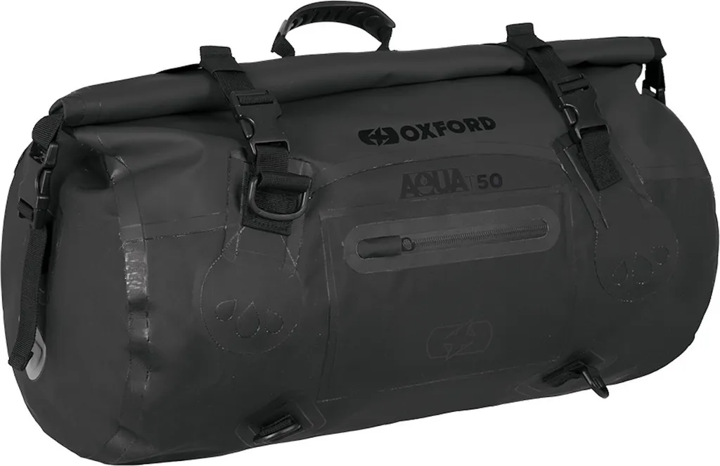 Sac étanche OXFORD Aqua T-50 50L avec fermeture par enroulement noir