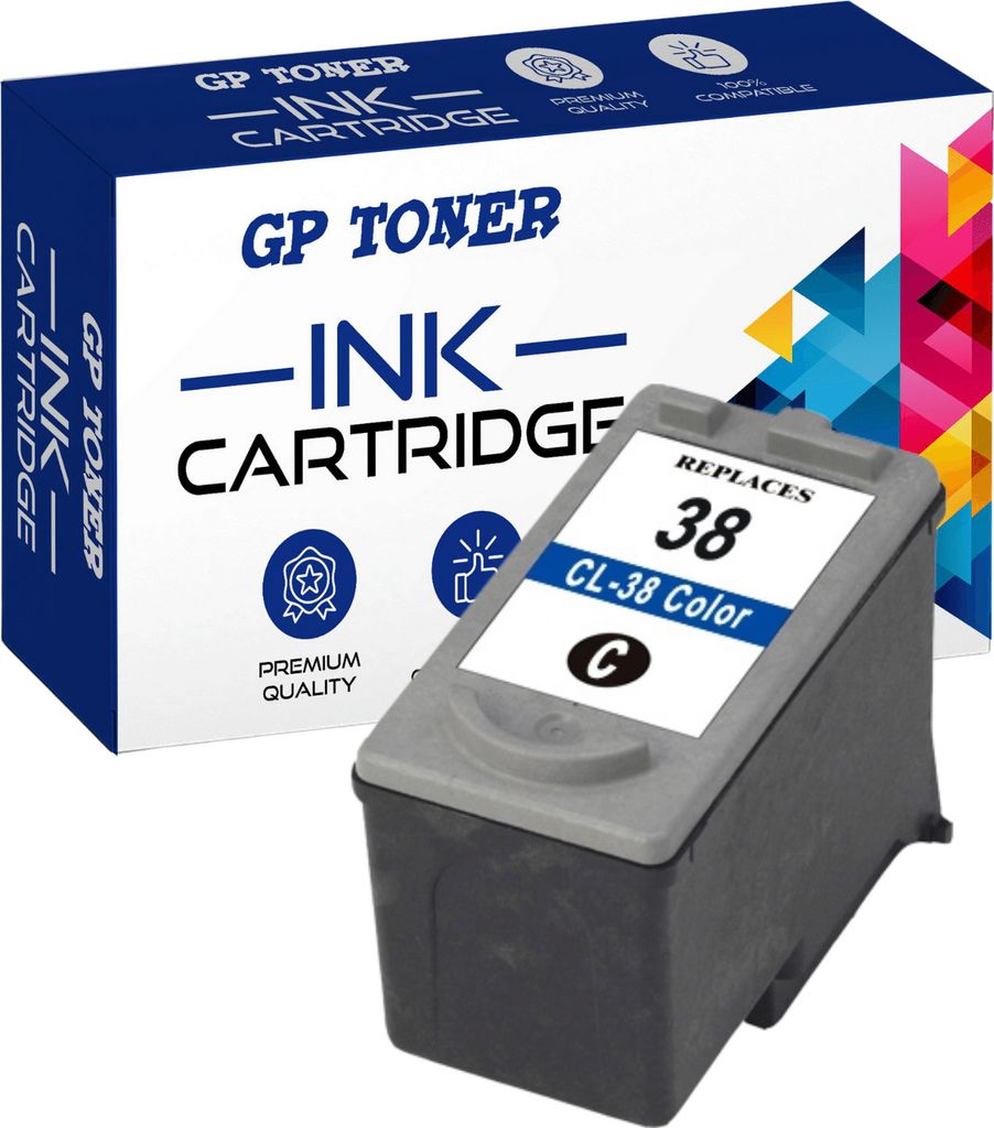 DRUCKER PATRONE PG37+CL38 für CANON IP1800 IP1900 IP2500 IP2600 MX300 MX310