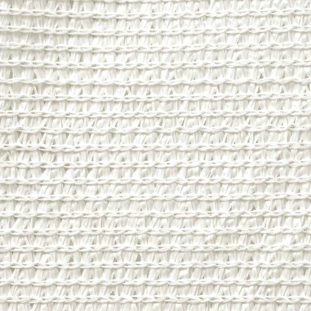 vidaXL Voile d'ombrage 160 g/m² blanc 5x8 m HDPE Image du produit 