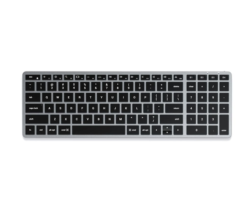 Clavier rétroéclairé Bluetooth Satechi Slim X2 Image du produit 