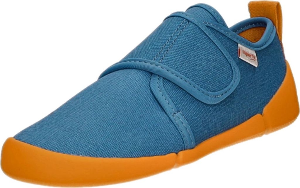 Superfit Kinder Hausschuh VENTI mit Klettverschluss, Kaltfutter, Blau