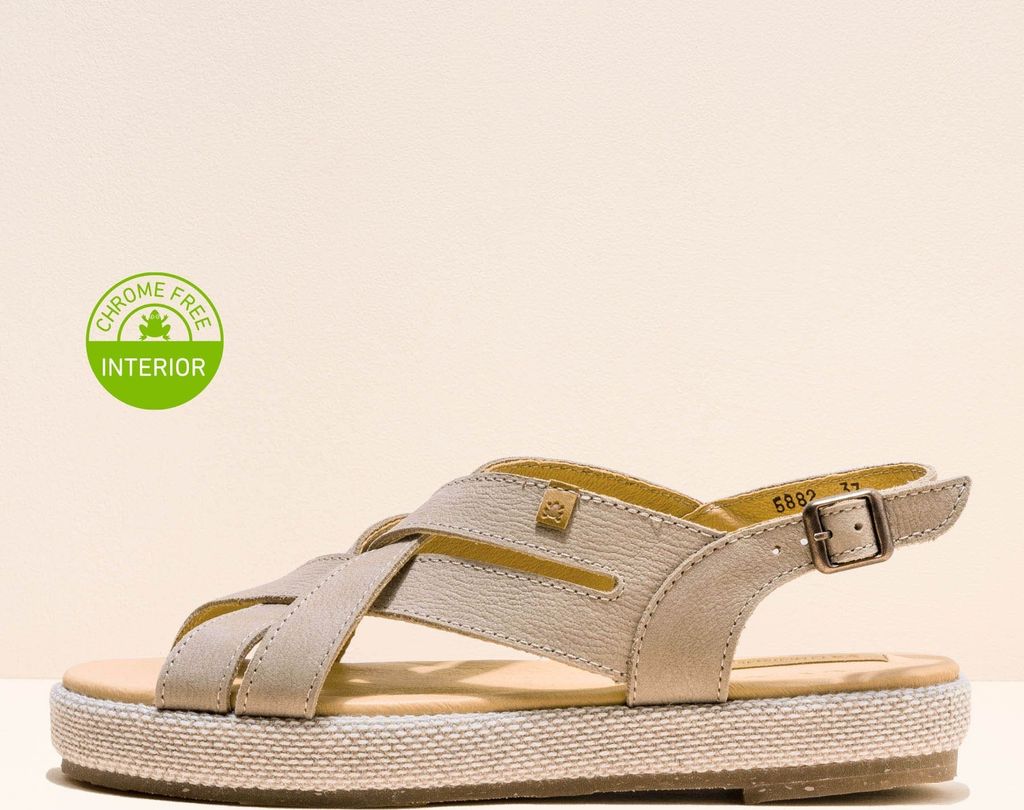 El Naturalista Sandalen Damen N5882 PLEASANT PIEDRA / BOSANA Farbe Grau