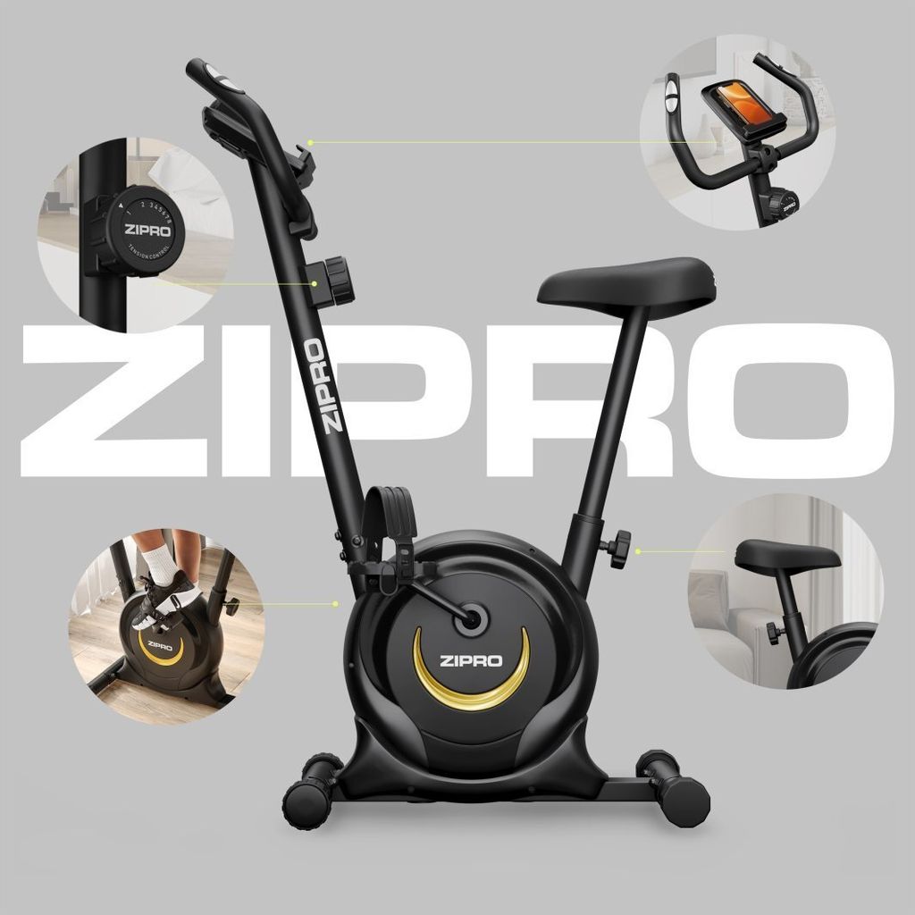Zipro One S Gold cvičební kolo pro domácnost Magnetické Obrázek produktu 4