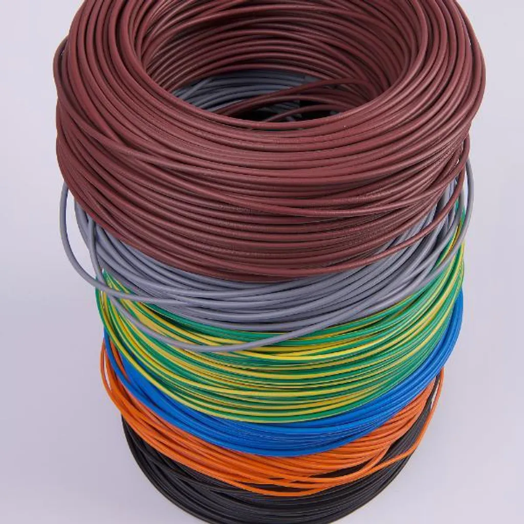 Câble H05V-K 1mm² Bleu 100m idéal pour armoires et circuits de commande - 5