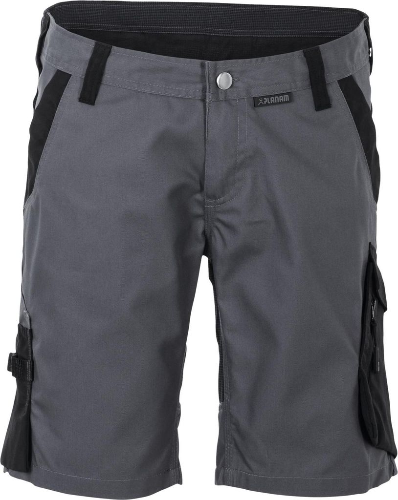 Größe XL Planam Norit Damen Shorts schiefer schwarz Modell 6461