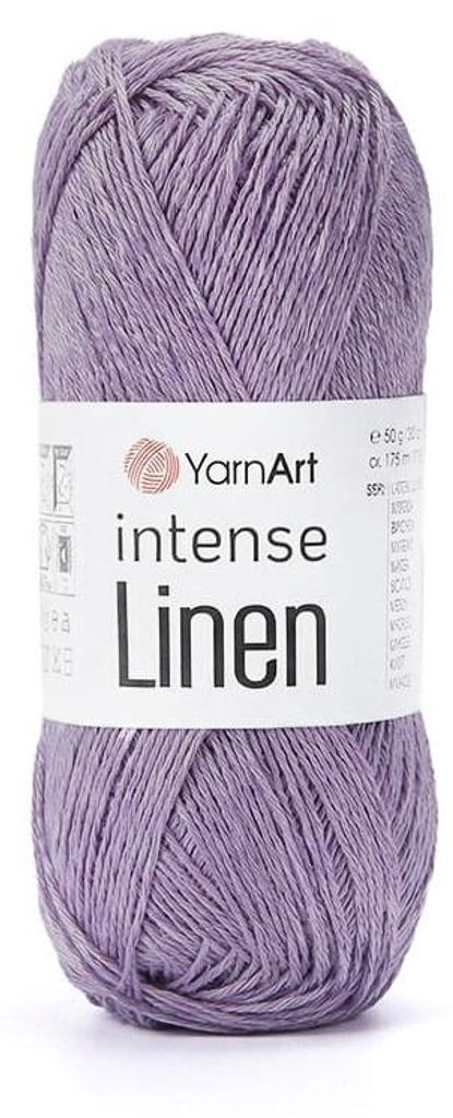 YarnArt Intense Linen 4111 Helllila – atmungsaktives Produktbild 