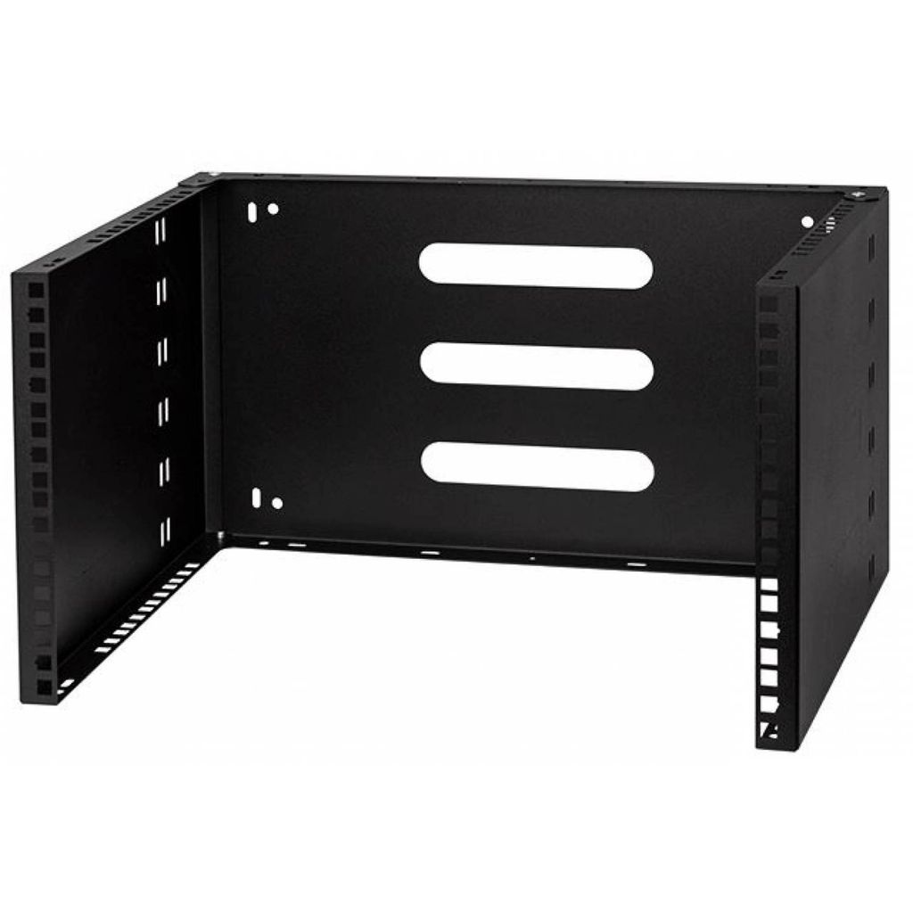 Rack Holder Wall Mounted 19" 6U, 330mm, Black Kaufland.sk