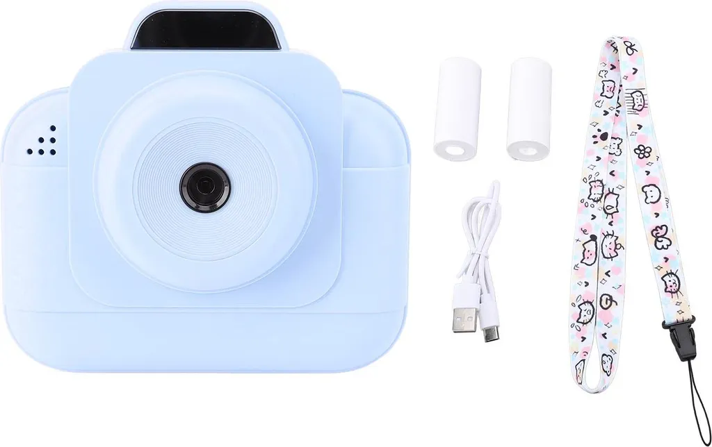 Jouet de voyage caméra instantanée 1080p - Idéal pour étudiants et enfants