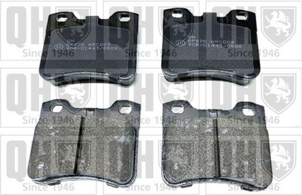 QUINTON HAZELL Bremsbeläge Satz Vorne Bremsklötze passend für PEUGEOT 106 II Schrägheck (1A, 1C) BP870
