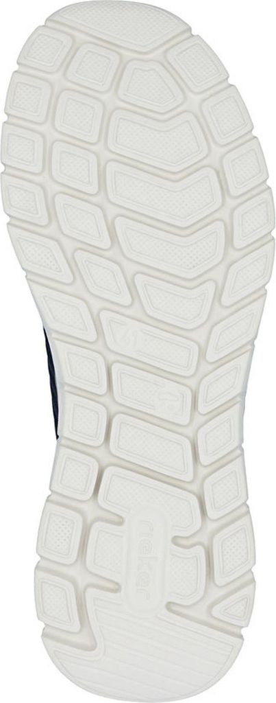 Rieker Herren Slipper Sneaker mit ultraleichter Sohle und Komfortweite B6659, Größe:43 EU, Farbe:Blau
