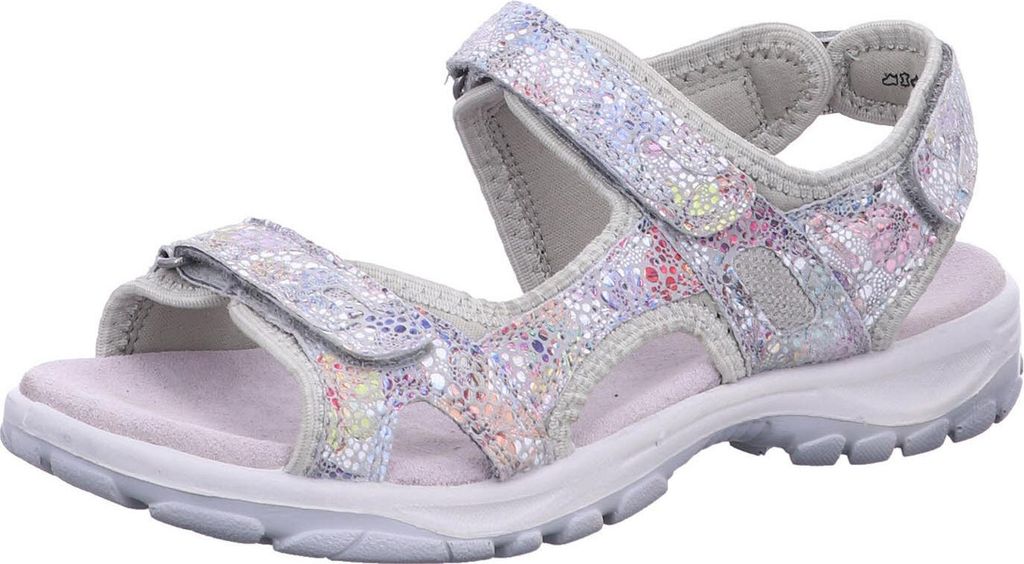 Longo Komfort Sandalen Damen 31383433323430 Grau 39 EU