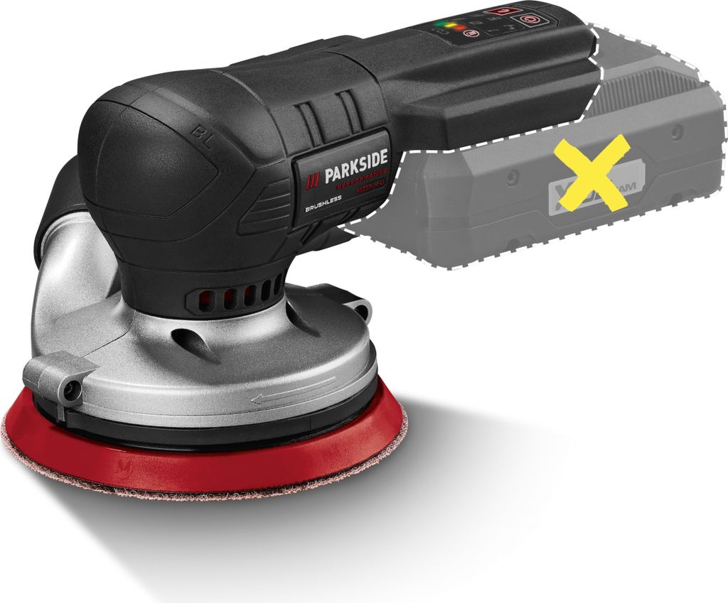 PARKSIDE PERFORMANCE® 20V Akku-Schwingschleifer PASSP 20-Li Produktbild 