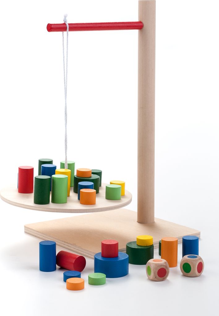 Jeu de balance en bois Image du produit 