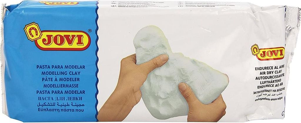 JOVI Modelliermasse Air Dry Clay weiß Produktbild 