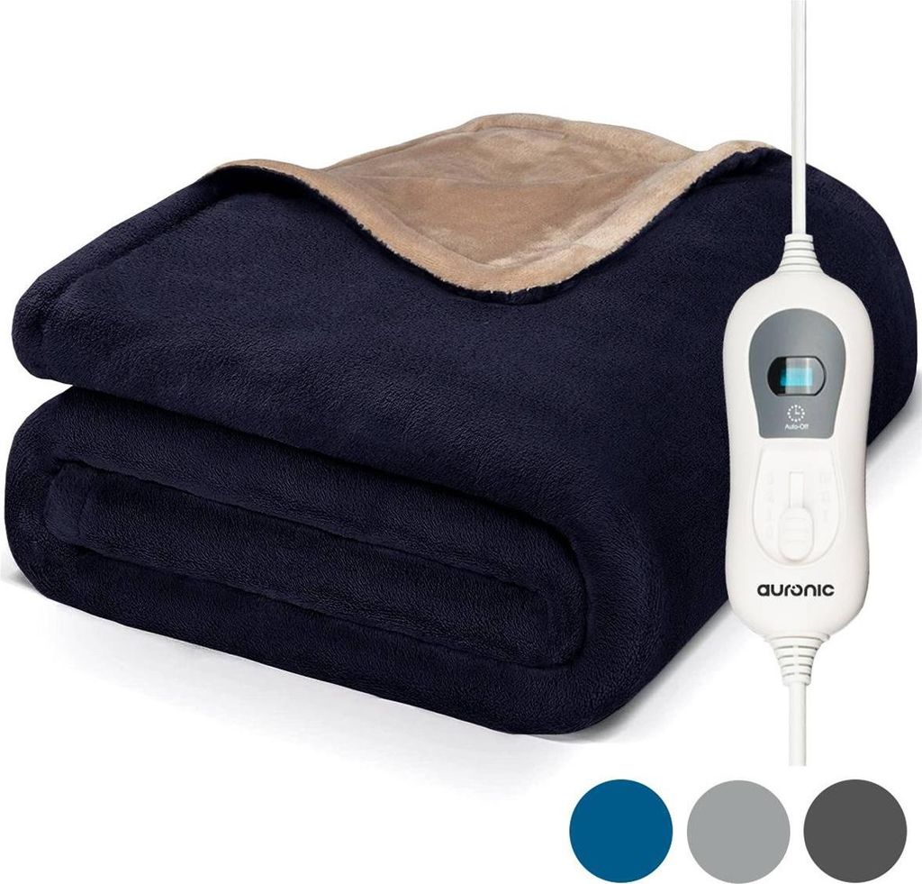 Auronic Elektrische Heizdecke - 200 x 180 cm - 2 Personen Produktbild 