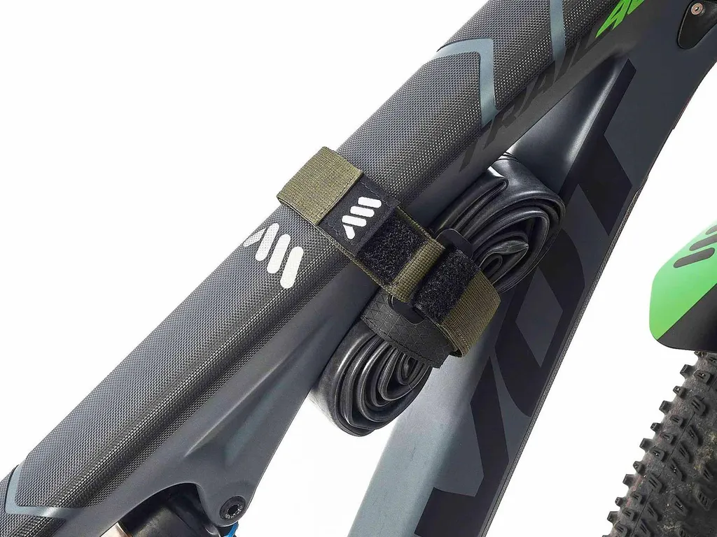 AMS Velcro Strap Verde AMSST230GR - Cinturino Telaio MTB per Camere d'Aria