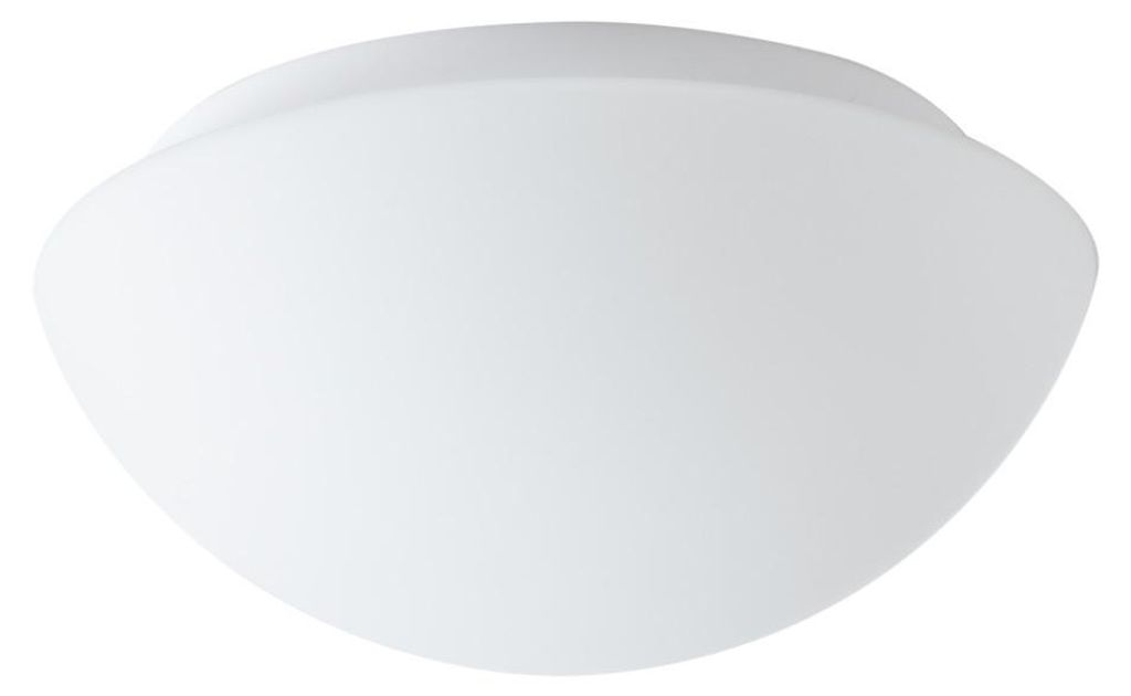 OSMONT AUR51221 AURA 1 Decken-/Wandleuchte aus Glas, weiß, IP43, 3000 K, 8 W LED