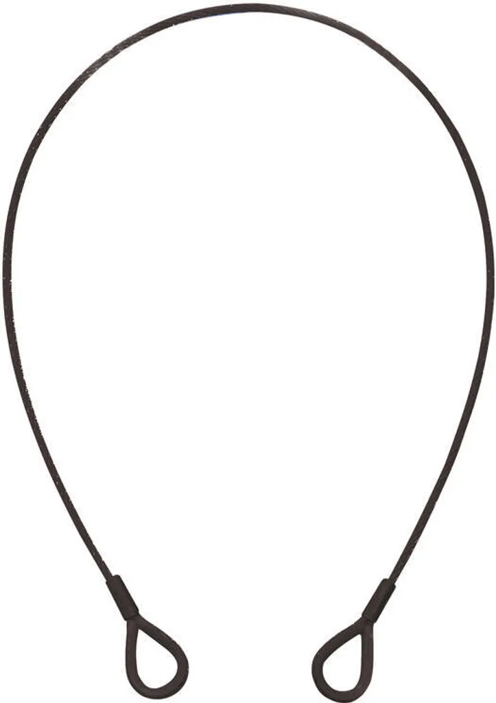 Cavo Sicurezza Eurolite Nero 60cm | Invisible Steel Cable for Show