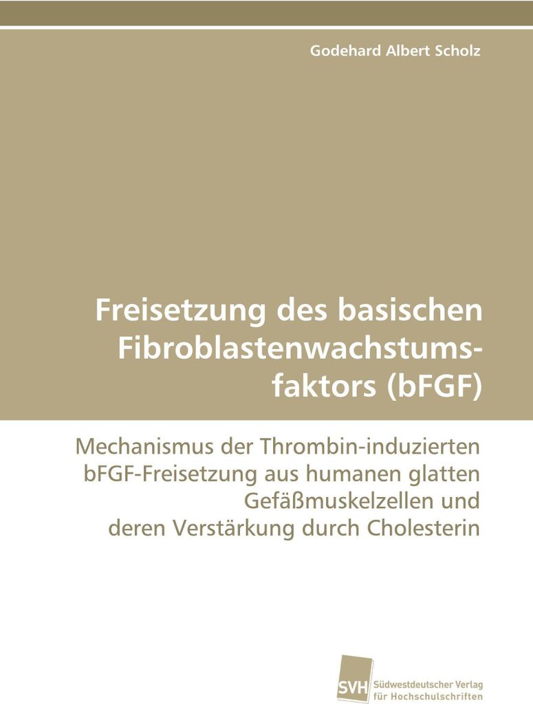 Freisetzung des basischen Fibroblastenwachstums-faktors (bFGF)