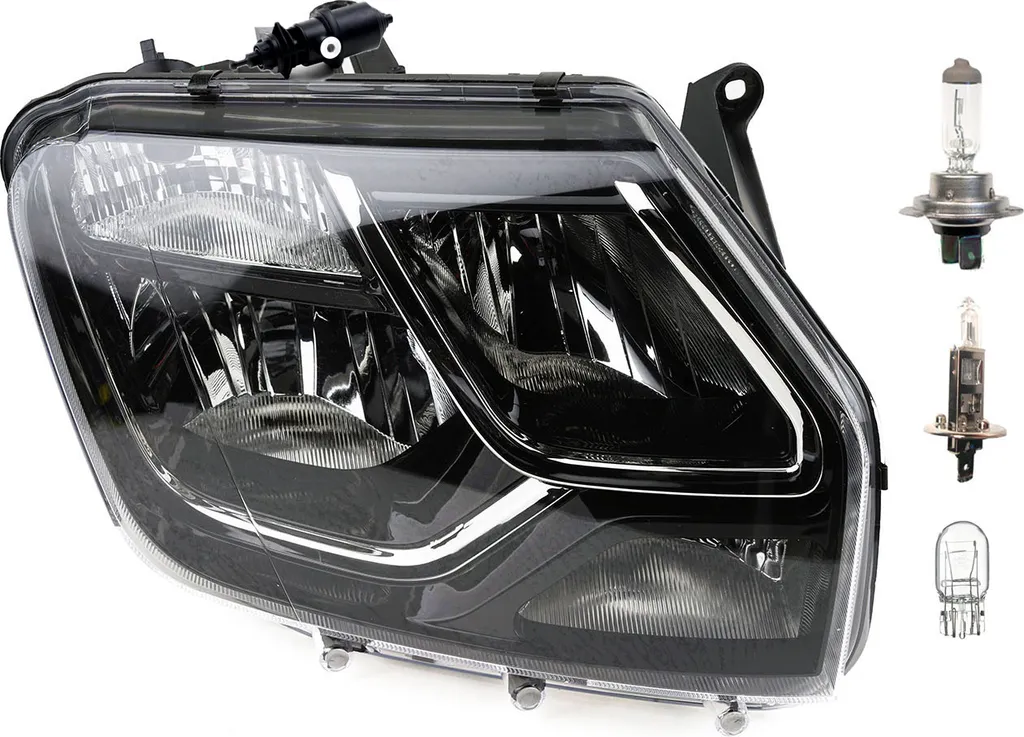 Faro Destro Dacia Duster Johns 260100156R | Qualità OEM con Attuatore