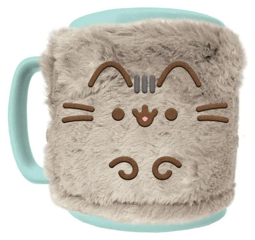 Tasse Pusheen Idée Cadeau Cocooning - Mug 440 ml avec Housse Ourson